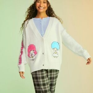 Forever 21 Little twin stars Sanrio cardigan